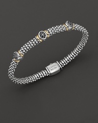 Black diamonds set in sterling silver and 18K yellow gold from the Lagos Twilight Collection. Black diamonds set in sterling silver and 18K yellow gold from the Lagos Twilight Collection.