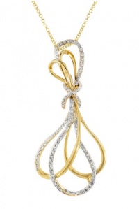 Effy Jewlery 14K Yellow Gold Diamond Pendant, .65 TCW Effy Jewlery 14K Yellow Gold Diamond Pendant, .65 TCW