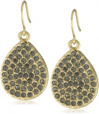 Kenneth Cole New York Urban Nero Pave Teardrop Drop Earrings Kenneth Cole New York Urban Nero Pave Teardrop Drop Earrings