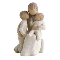 DEMDACO Willow Tree Figurine, Quietly DEMDACO Willow Tree Figurine, Quietly