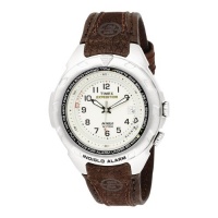 Timex Men's T47902 Expedition Easy Set Alarm Brown Leather and Nylon Strap Watch Timex Men's T47902 Expedition Easy Set Alarm Brown Leather and Nylon Strap Watch