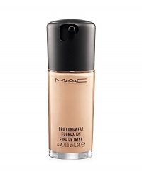 A long-wear foundation that gives up to 15 hours of wear in any environmental condition. Lightweight and creamy, applies smoothly to provide sheer to medium coverage. Even in hot and humid conditions, controls oil to keep skin fresh, natural and flawless. A long-wear foundation that gives up to 15 hours of wear in any environmental condition. Lightweight and creamy, applies smoothly to provide sheer to medium coverage. Even in hot and humid conditions, controls oil to keep skin fresh, natural and flawless.