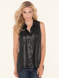 GUESS Mia Sleeveless Top - Solid GUESS Mia Sleeveless Top - Solid
