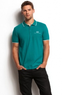 Armani Exchange Signature A|X Pique Polo Armani Exchange Signature A|X Pique Polo