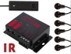 Sewell Infrared (IR) Remote Control Repeater Kit (Black)