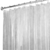InterDesign X-Wide Shower Curtain Liner, Clear