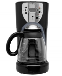 See the world through a full cup. A modern coffee maker steps up to the challenge of making every morning exceptional with a 12-cup capacity that pours out rich, bold flavor cup after cup. Simply pick the strength of your brew and then rely on the Fresh Brew™ timer to tell you when it's time for a new batch. 1-year warranty. Model ISX43-INP. See the world through a full cup. A modern coffee maker steps up to the challenge of making every morning exceptional with a 12-cup capacity that pours out rich, bold flavor cup after cup. Simply pick the strength of your brew and then rely on the Fresh Brew™ timer to tell you when it's time for a new batch. 1-year warranty. Model ISX43-INP.