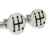 Novelty 5 Speed Car Gear Cufflinks Gift Boxed By Cuff4U Novelty 5 Speed Car Gear Cufflinks Gift Boxed By Cuff4U