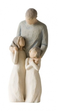 DEMDACO Willow Tree Figurine, My Girls DEMDACO Willow Tree Figurine, My Girls