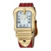 Fendi Women's F373147 B. Fendi Red Textured Leather Strap Watch