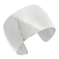 Women's Stainless Steel Hammered Cuff Bangle Bracelet Women's Stainless Steel Hammered Cuff Bangle Bracelet