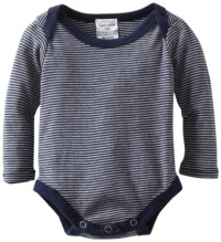 Splendid Littles Unisex-Baby Newborn Always Long Striped Bodysuit, Navy, 0-3 Months