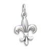 Sterling Silver Fleur-De-Lis Charm