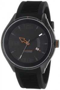 Tommy Hilfiger Men's 1790803 Sport Black IP Black Silicon Watch Tommy Hilfiger Men's 1790803 Sport Black IP Black Silicon Watch