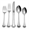 Reed & Barton English Chippendale 5 Pc Place Setting With Iced Beverage Spoon