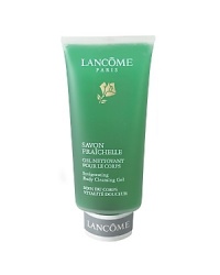 A rich-foaming gel that exhilarates your skin as it thoroughly cleanses your body. Enriched with Aloe Vera and Chamomile with Magnesium, Essential Fatty Acids and Pro Vitamin B5. Awakens and refreshes body skin; gives it new smoothness, suppleness and radiance. The Result: Leaves skin refreshed with a fresh, green floral scent. A rich-foaming gel that exhilarates your skin as it thoroughly cleanses your body. Enriched with Aloe Vera and Chamomile with Magnesium, Essential Fatty Acids and Pro Vitamin B5. Awakens and refreshes body skin; gives it new smoothness, suppleness and radiance. The Result: Leaves skin refreshed with a fresh, green floral scent.