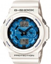G-Shock GA-150 Watch - White / Blue