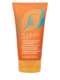 Smooth Sailing Anti-Frizz Cream is a lightweight, smoothing cream with sea kelp extracts. It hydrates parched summer locks while protecting from unwanted frizz and fly-aways. Hair is soft, shiny, and more manageable. 5 oz. Smooth Sailing Anti-Frizz Cream is a lightweight, smoothing cream with sea kelp extracts. It hydrates parched summer locks while protecting from unwanted frizz and fly-aways. Hair is soft, shiny, and more manageable. 5 oz.