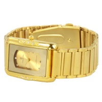 Charlie Jill WAT1953-GDGD UNISEX Watch in Gold Dial Goldtone Stainless Steel Bracelet, Perfect Gift Idea for Men and Women Charlie Jill WAT1953-GDGD UNISEX Watch in Gold Dial Goldtone Stainless Steel Bracelet, Perfect Gift Idea for Men and Women