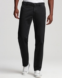 The all-essential chinos in a dark wash for urban appeal. From Hoyle Jackson. The all-essential chinos in a dark wash for urban appeal. From Hoyle Jackson.