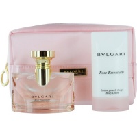 Bvlgari Bvlgari Rose Essentielle Set (Eau De Parfum Spray and Body Lotion and Pouch)