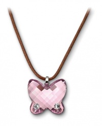 Swarovski Rhodium Light Amethyst Butterfly Pendant 658907 Swarovski Rhodium Light Amethyst Butterfly Pendant 658907