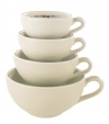 BlissHome Nigella Lawson's Living Kitchen Measuring Cups, Cream, Set of 4