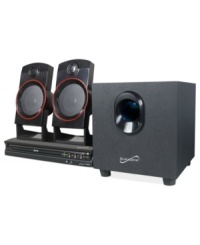 Supersonic's surround system will an essential part in your home theater, providing optimal, crisp sound. Supersonic's surround system will an essential part in your home theater, providing optimal, crisp sound.