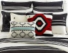 Lauren by Ralph Lauren Bedding Black Adobe Bold Stripe European Sham