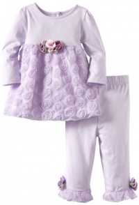 Sweet Heart Rose Baby-Girls Infant Flower Soutache Legging Set, Purple, 18 Months Sweet Heart Rose Baby-Girls Infant Flower Soutache Legging Set, Purple, 18 Months