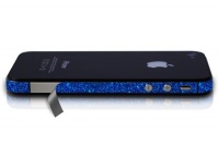 iPhone 4S Sparkling Glitter Vinyl Antenna Wrap for AT&T , Sprint, and Verizon - Midnight Blue iPhone 4S Sparkling Glitter Vinyl Antenna Wrap for AT&T , Sprint, and Verizon - Midnight Blue