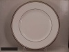 Lenox Federal Platinum Dinner Plate, Chocolate
