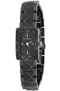 Authentic Burberry Ceramic Black Nova Check Ladies Watch BU1173 Authentic Burberry Ceramic Black Nova Check Ladies Watch BU1173