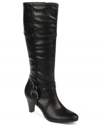 With textured detailing and a walkable heel, Life Stide's Yarn #2 boots put an interesting spin on cool weather-style. With textured detailing and a walkable heel, Life Stide's Yarn #2 boots put an interesting spin on cool weather-style.