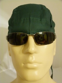 HUNTER GREEN Solid Color Head Wrap/ Medical Cap/ Skull Cap/ Welders Cap/ Bandana, Breathable 100% Cotton, One Size to Fit Most Men, Women and Teens, Suitable for Athletes, Medical, Welding, Healthcare, Bikers, Truckers, Painters, Gardeners, Restaurants an HUNTER GREEN Solid Color Head Wrap/ Medical Cap/ Skull Cap/ Welders Cap/ Bandana, Breathable 100% Cotton, One Size to Fit Most Men, Women and Teens, Suitable for Athletes, Medical, Welding, Healthcare, Bikers, Truckers, Painters, Gardeners, Restaurants an