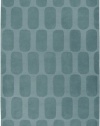 Rizzy Home PL1870 Platoon 5-Feet by 8-Feet Area Rug, Medium Blue