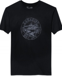 Take the fast track to smooth casual style with this graphic t-shirt from Tasso Elba. Take the fast track to smooth casual style with this graphic t-shirt from Tasso Elba.