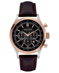 Make every moment count with this versatile watch from Nautica. Make every moment count with this versatile watch from Nautica.