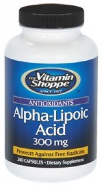 the Vitamin Shoppe - Alpha Lipoic Acid, 300 mg, 240 capsules