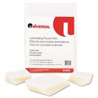 Clear Laminating Pouches, 5 mil, 2-1/4 x 3-3/4,