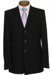 Hugo Boss Mens Black Wool Sportcoat 40R Jacket Hugo Boss Mens Black Wool Sportcoat 40R Jacket