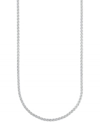 Make the connection. Giani Bernini's baby rolo chain is set in sterling silver for a stunning look to hold any ensemble together. Approximate length: 20 inches. Make the connection. Giani Bernini's baby rolo chain is set in sterling silver for a stunning look to hold any ensemble together. Approximate length: 20 inches.