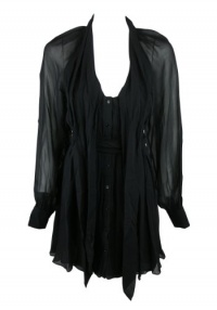 Rachel Zoe Womens Maddie Drape Back A Line Button Skirt Dress Rachel Zoe Womens Maddie Drape Back A Line Button Skirt Dress