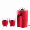 Bodum Bistro Electric Two Speed Citrus Juicer, Red