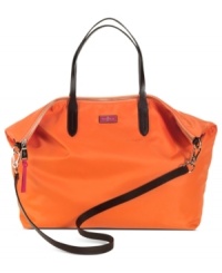 Whether you're heading to the beach or browsing a farmer's market in the city, this super sturdy nylon tote from Cole Haan is the perfect companion. Lightweight, roomy and made to stash more than just the essentials, it's the ultimate summer accessory. Whether you're heading to the beach or browsing a farmer's market in the city, this super sturdy nylon tote from Cole Haan is the perfect companion. Lightweight, roomy and made to stash more than just the essentials, it's the ultimate summer accessory.