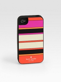Add a pop of color to your iPhone with this super-protective case featuring bold horizontal stripes. Resin2½W X 4¾H X ½DImportedPlease note: iPhone® not included. Add a pop of color to your iPhone with this super-protective case featuring bold horizontal stripes. Resin2½W X 4¾H X ½DImportedPlease note: iPhone® not included.