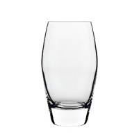 Superlatively crafted of durable, high quality glass, these iced beverage glasses from Luigi Bormioli retain their clarity eschewing cloudiness after thousands of dishwasher cycles.