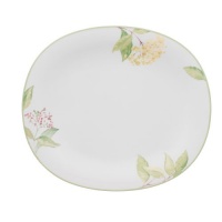 Villeroy & Boch Green Garland 11.5-Inch x 9.75- Inch Oblong Dinner Plate, Set of 6 Villeroy & Boch Green Garland 11.5-Inch x 9.75- Inch Oblong Dinner Plate, Set of 6