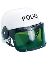 New Child Costume Police Motorcycle Cop Helmet & Visor