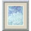 White Rose with Larkspur No. 2 by Georgia O'Keeffe, Framed Print Art - 15.99 x 13.99